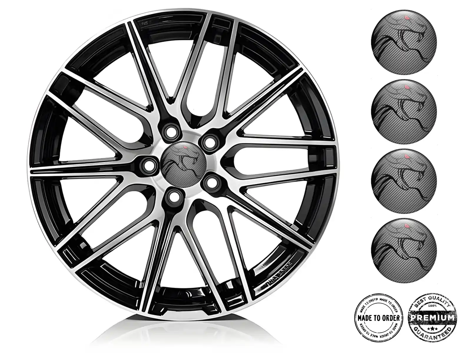 Sticker on Rims Style Limited Quantum Performance Flow